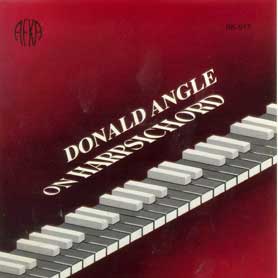 Donald Angle on Harpsichord