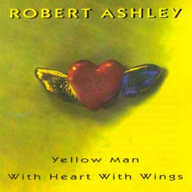 Yellow Man With Heart With Wings